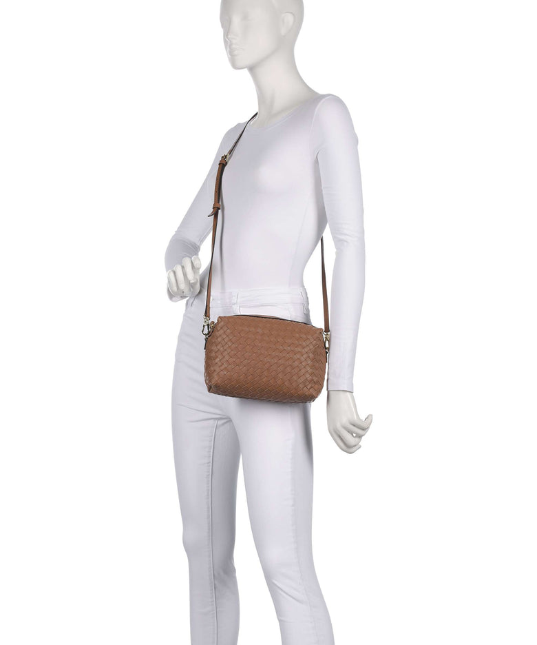 Abro Piuma Opaco Kaia Crossbody bag cuoio