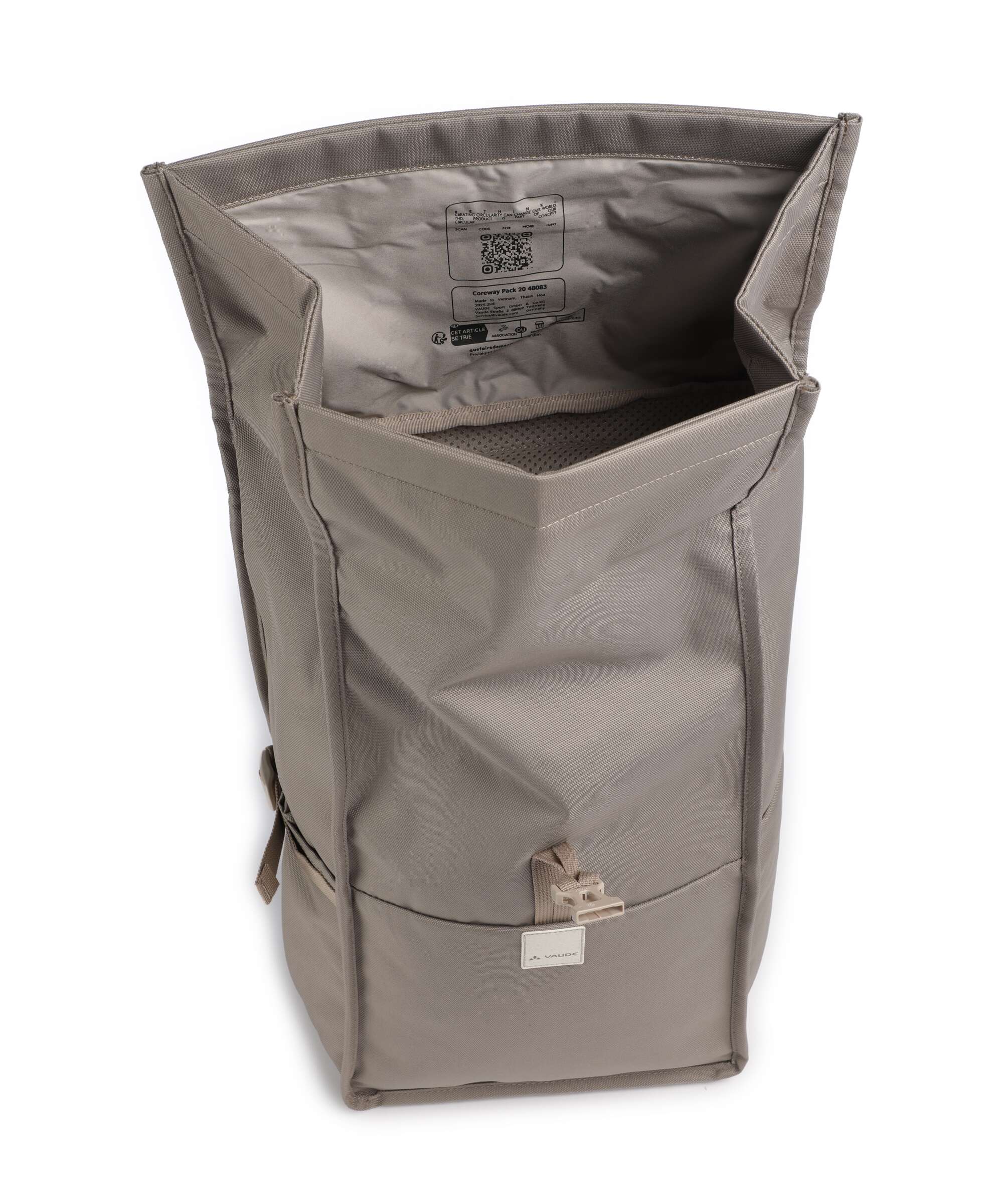 Vaude Coreway 20 Rolltop backpack coconut