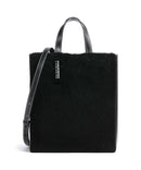 Liebeskind Paper Bag Shearling M Handtasche black
