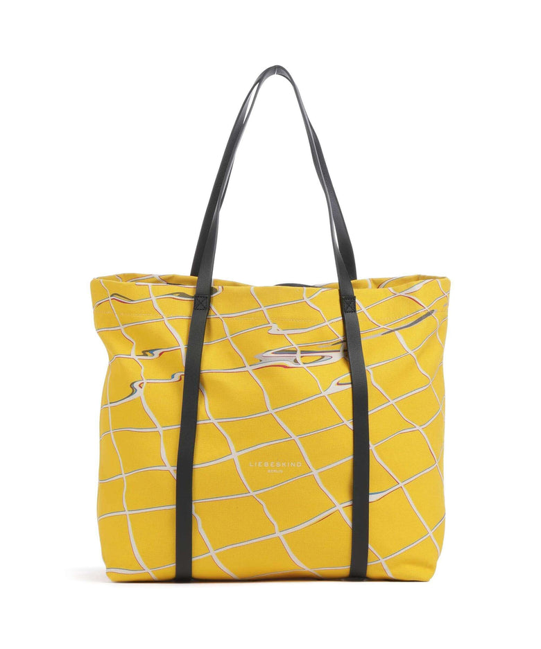 Liebeskind Aurora Canvas Tote bag lemon