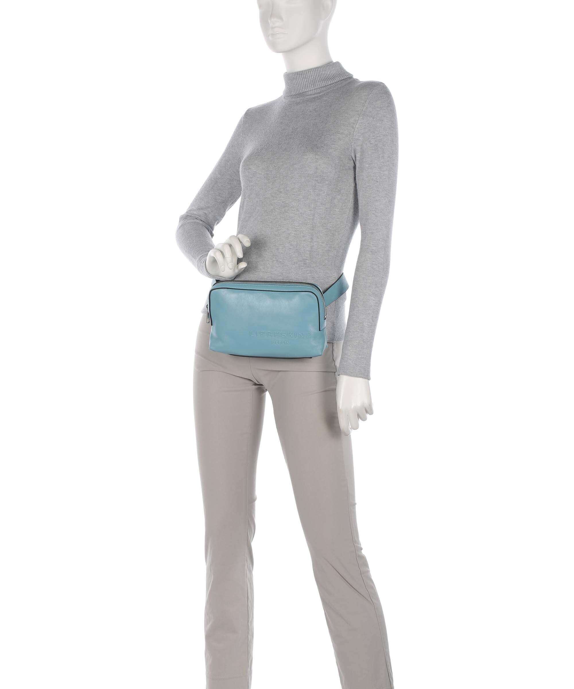 Liebeskind Elvira Lamb SF Verna Belt bag petrol blue