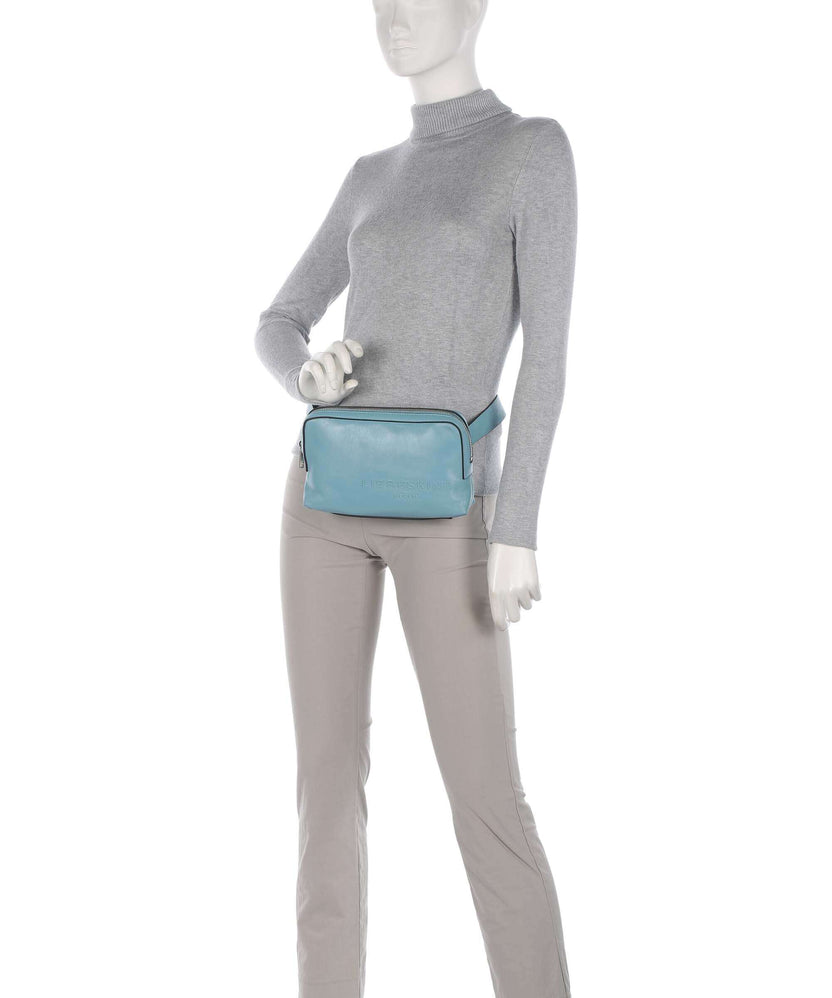 Liebeskind Elvira Lamb SF Verna Fanny pack petrol blue