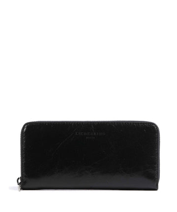Liebeskind Paris 4 Sally Paper Touch Crinkle Portefeuille black
