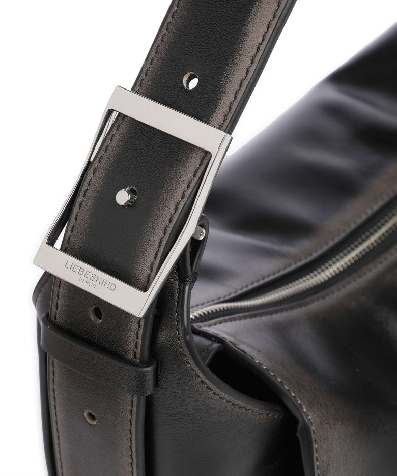 Liebeskind Lou Vintage Leather M Hobo bag black