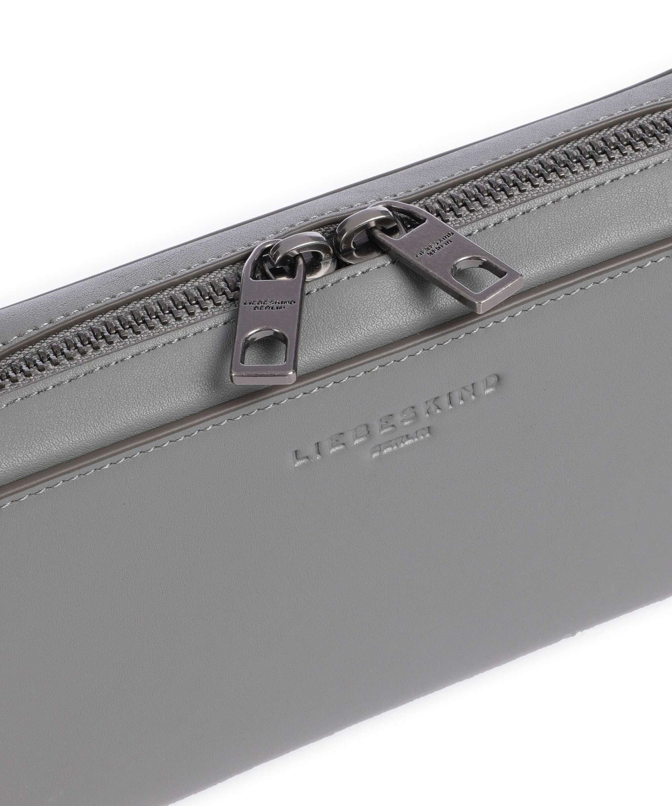 Liebeskind Lou Calf Optic XS Wallet grigio