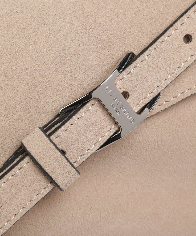 Liebeskind Lora Suede M Crossbody bag stone