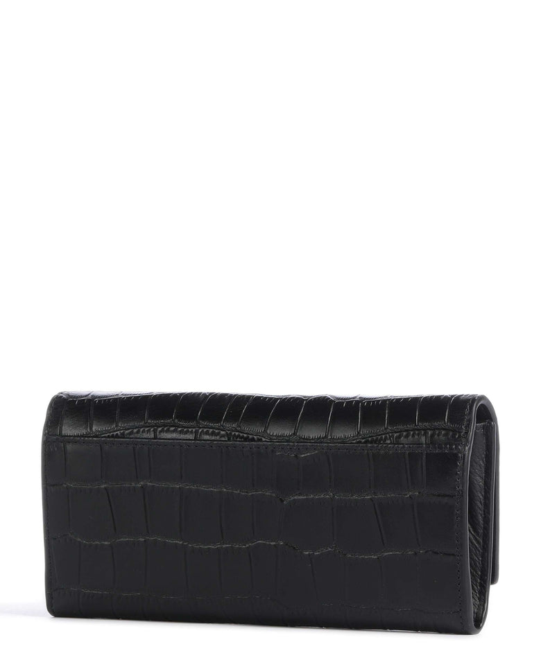 Liebeskind Lora Valentina Croco Wallet black