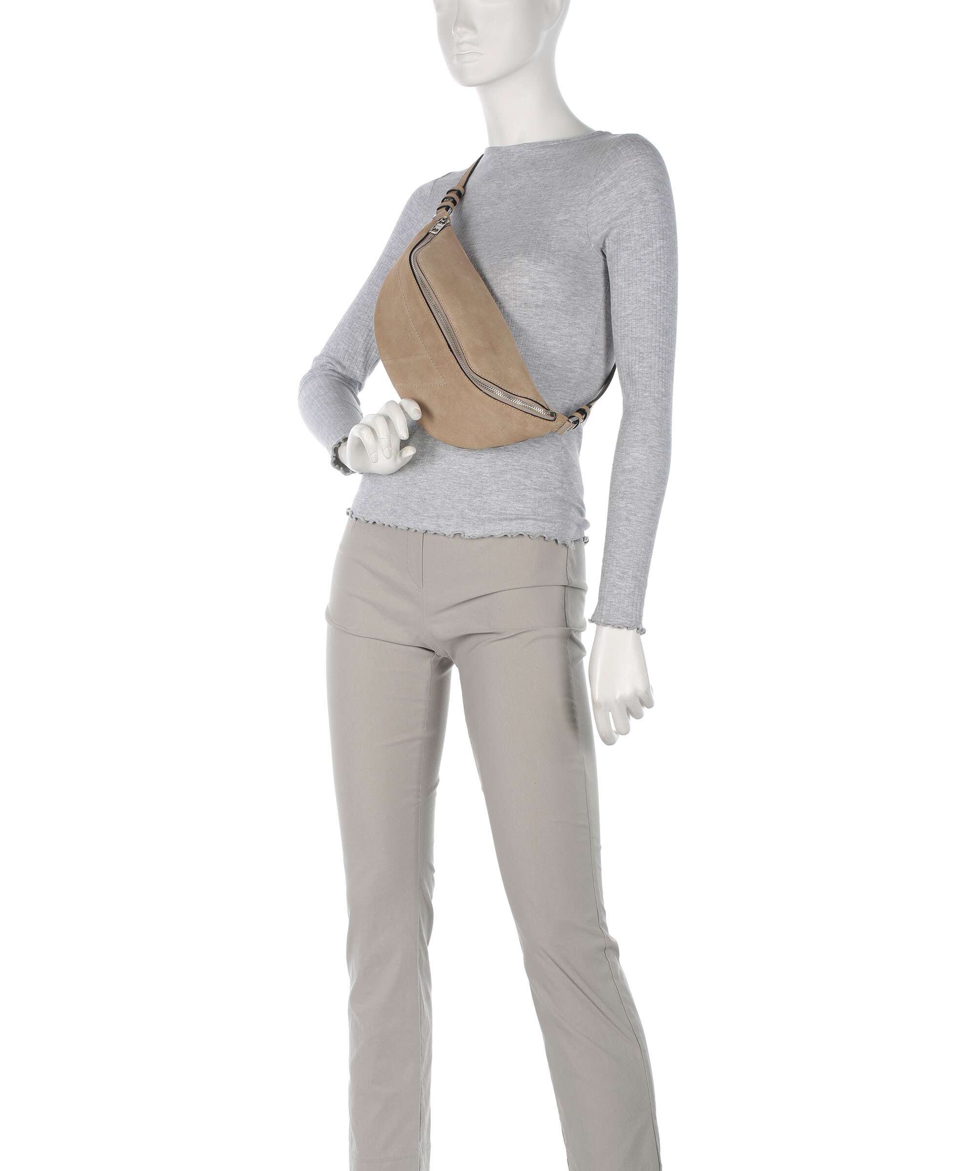 Liebeskind Edda Promo Suede M Belt bag stone