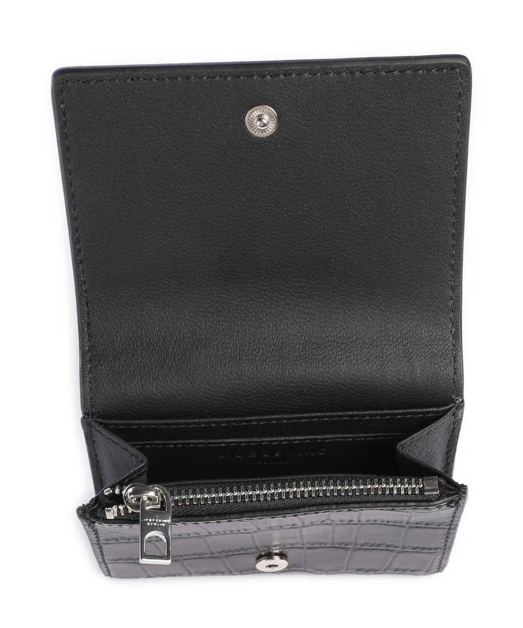 Liebeskind Lou 2 Louisa New Croco Wallet black