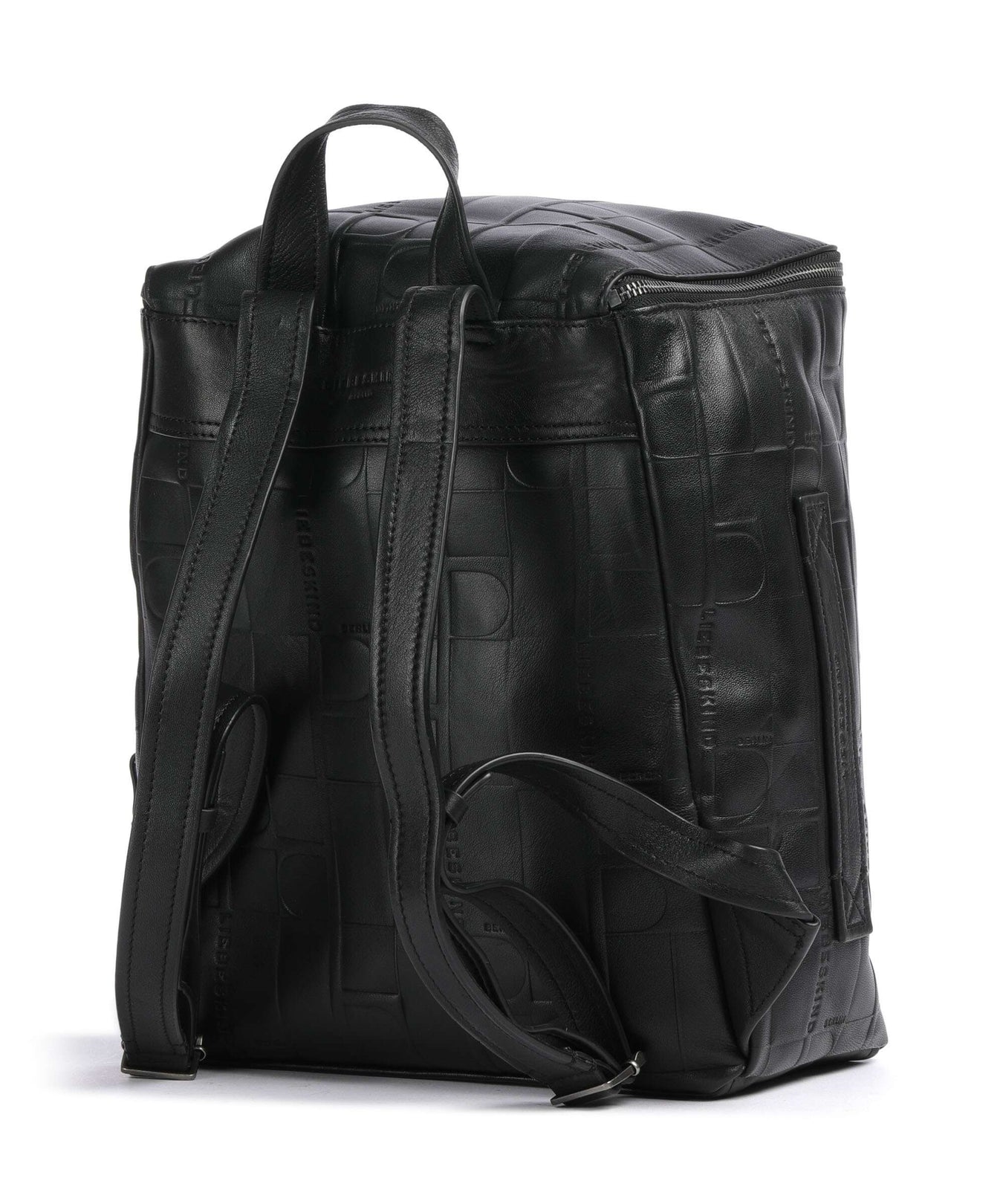 Liebeskind Hera Monogram Sheep Natural M Backpack black