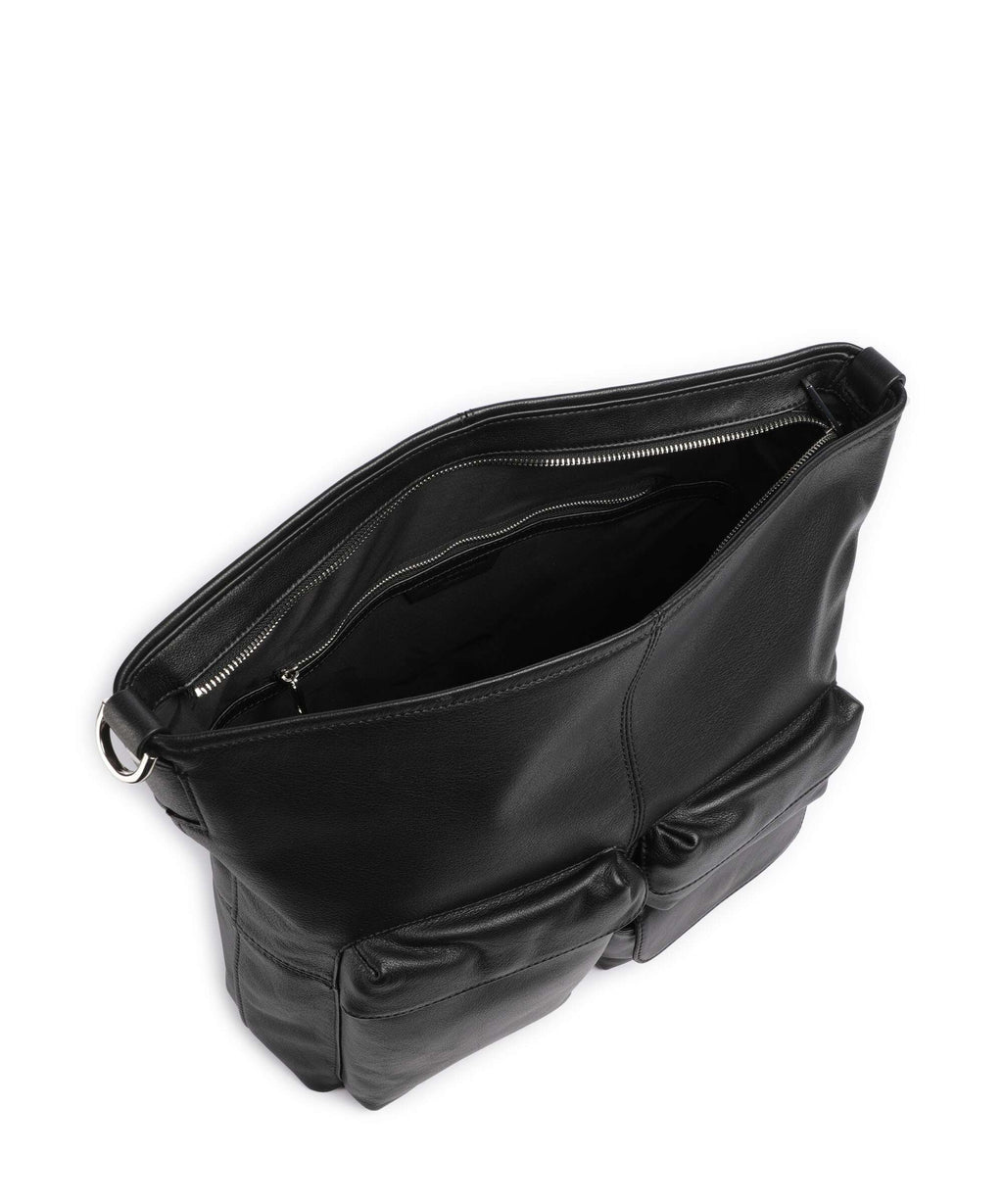 Liebeskind LK 204 3D Leather M Hobo bag black