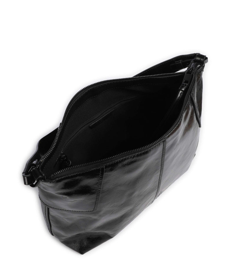 Liebeskind Mila Lack Distressed M Hobo bag black