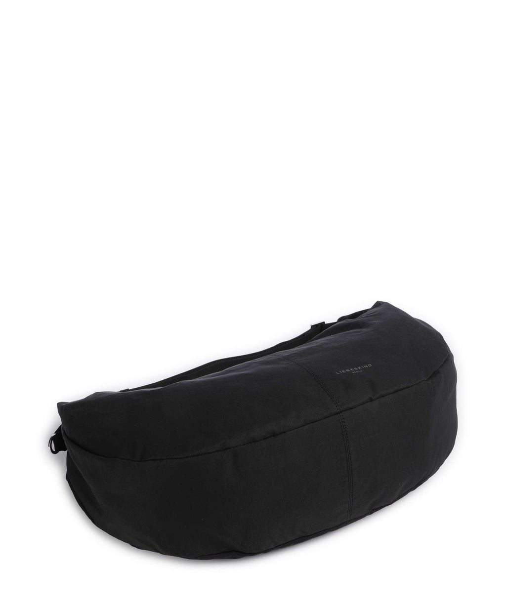 Liebeskind Moon Nylon L Hobo bag black