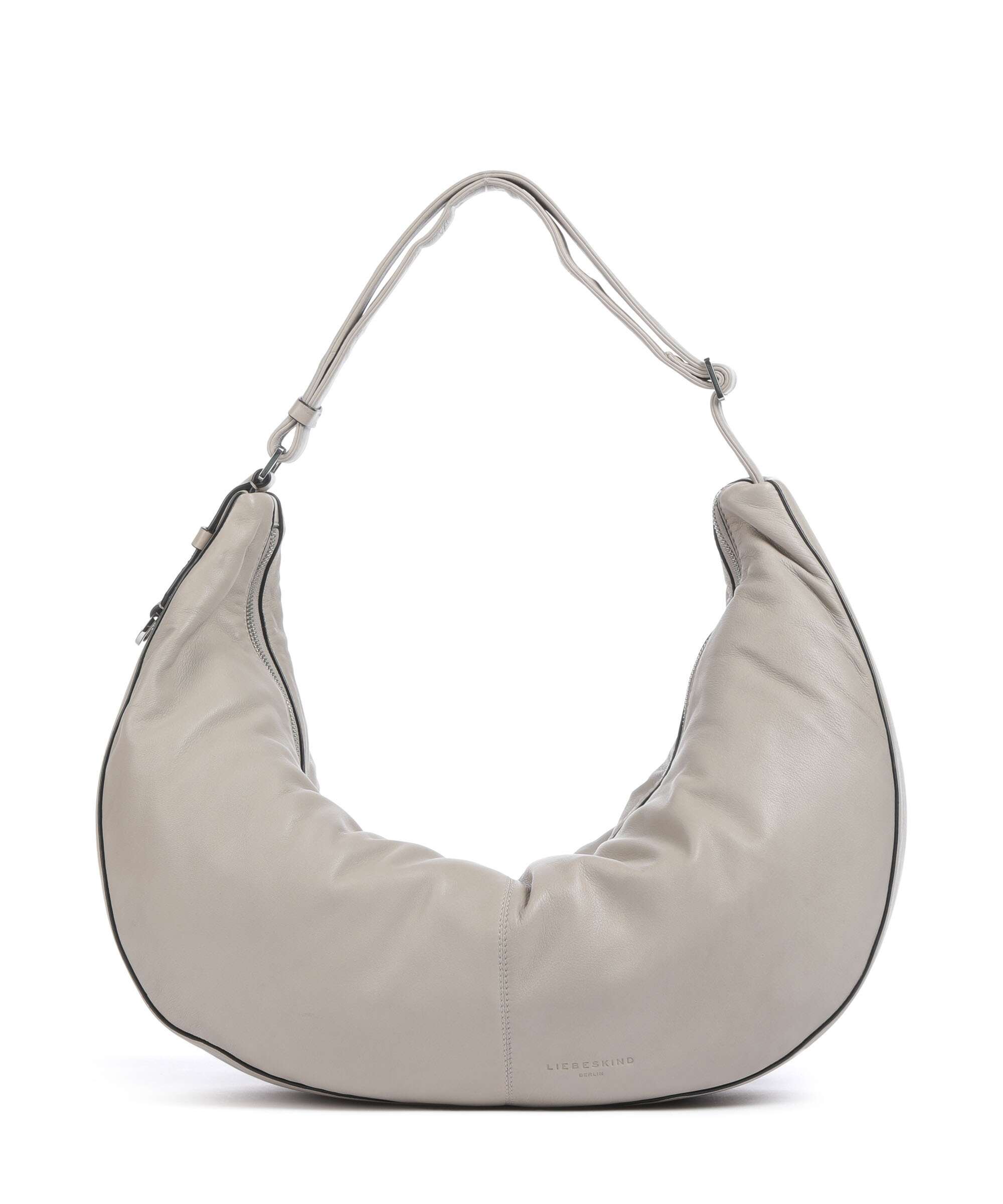 Liebeskind Moon Sheep Natural L Hobo bag steel