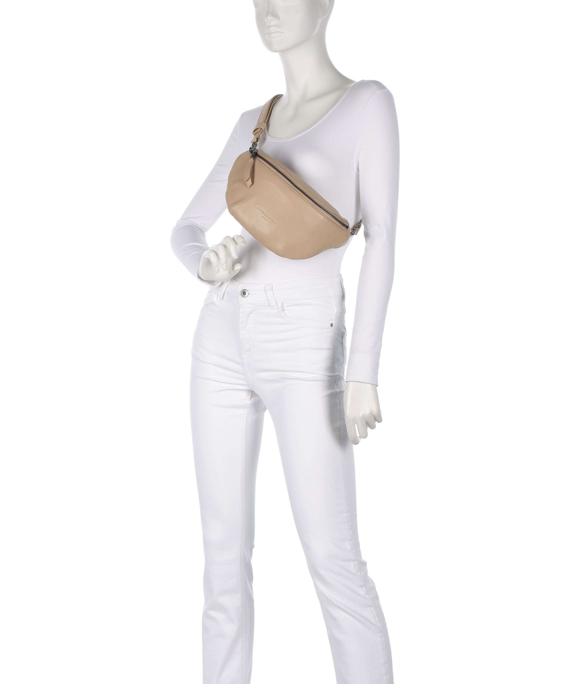 Liebeskind Tavia Sheep Natural Belt bag sand castle
