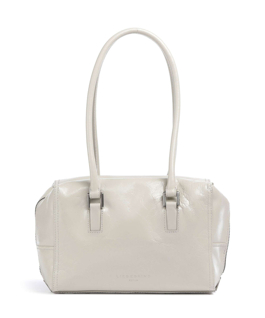 Liebeskind Kayla Lack Distressed S Shoulder bag milk