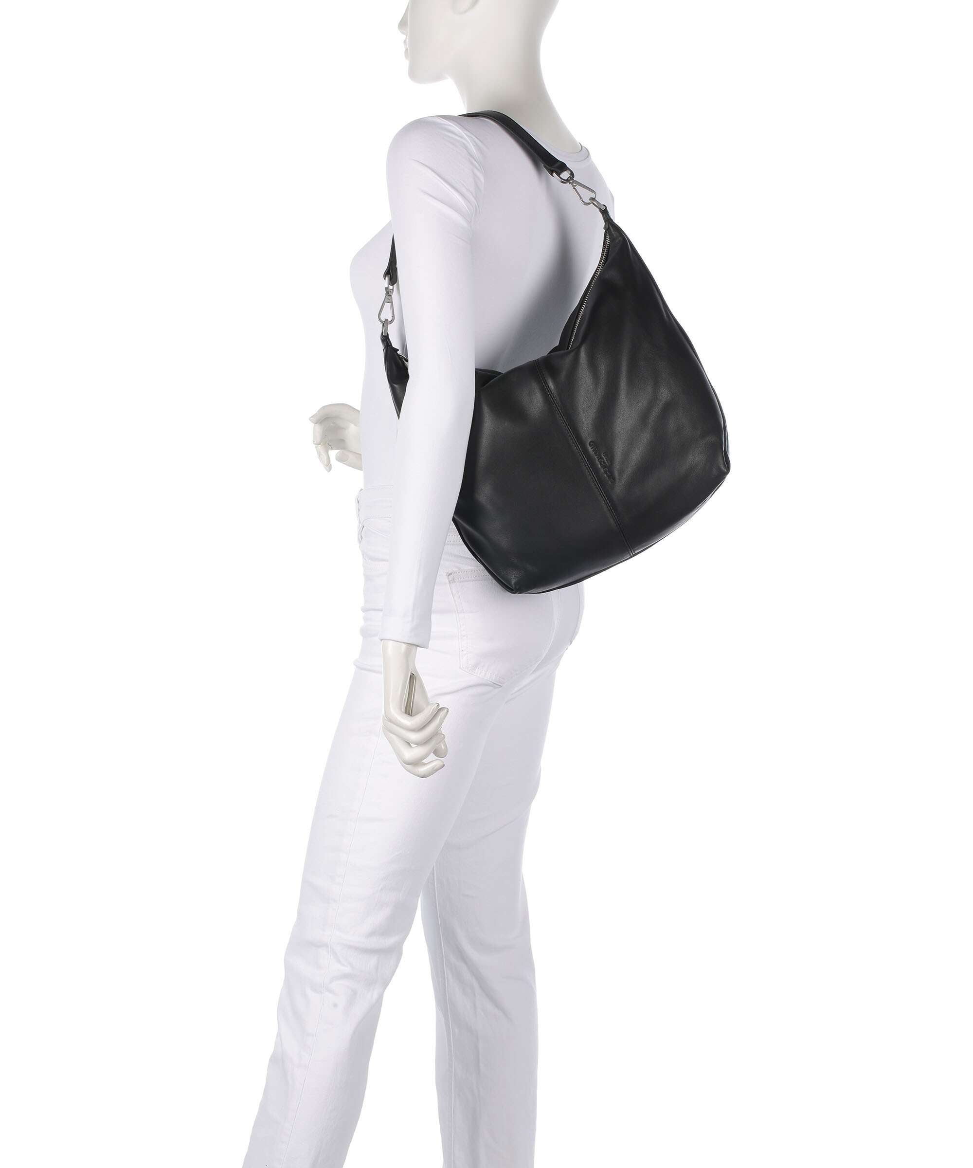 Liebeskind Paris Sheep Natural Hobo bag black