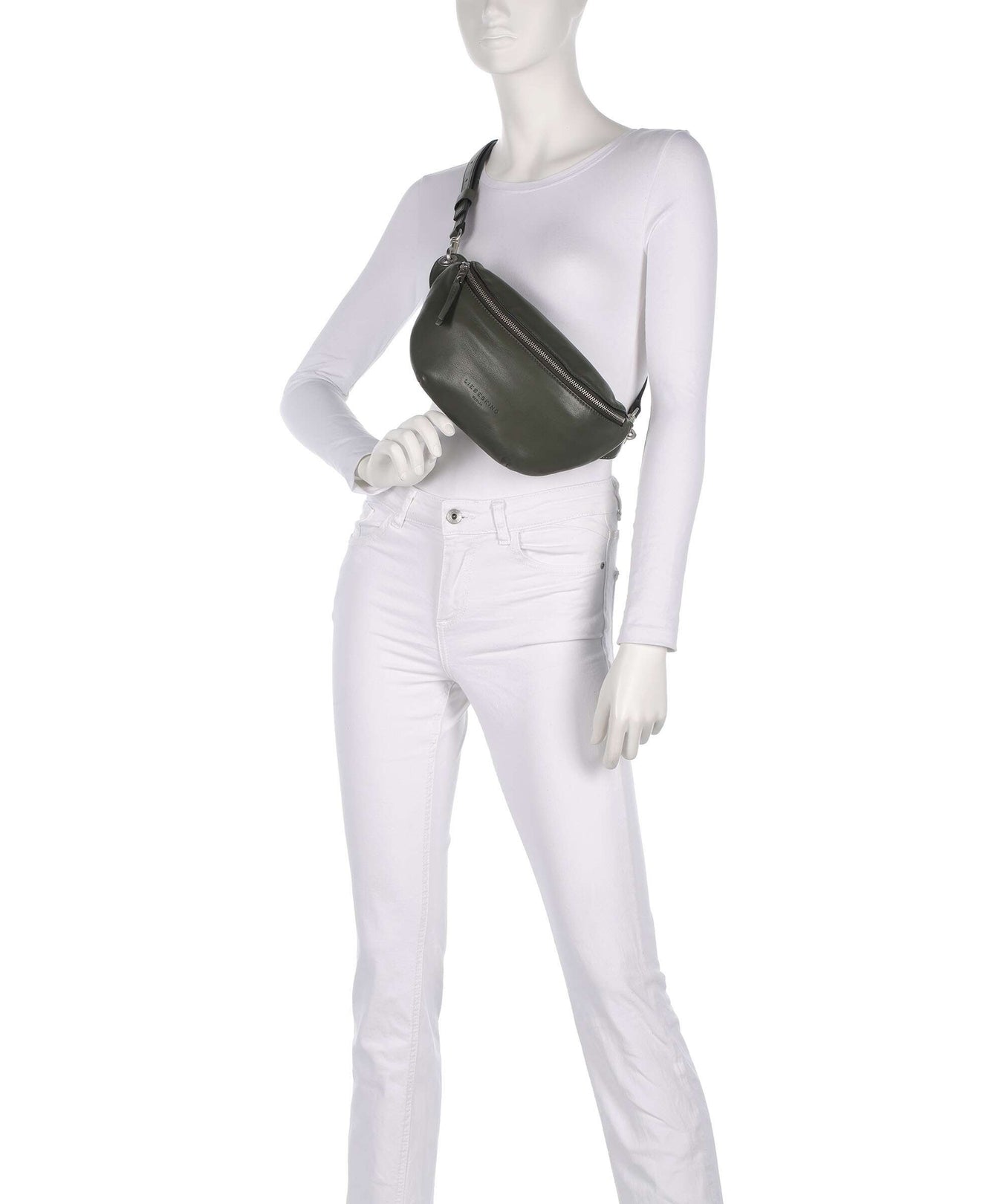 Liebeskind Tavia Sheep Natural Fanny pack cypress green