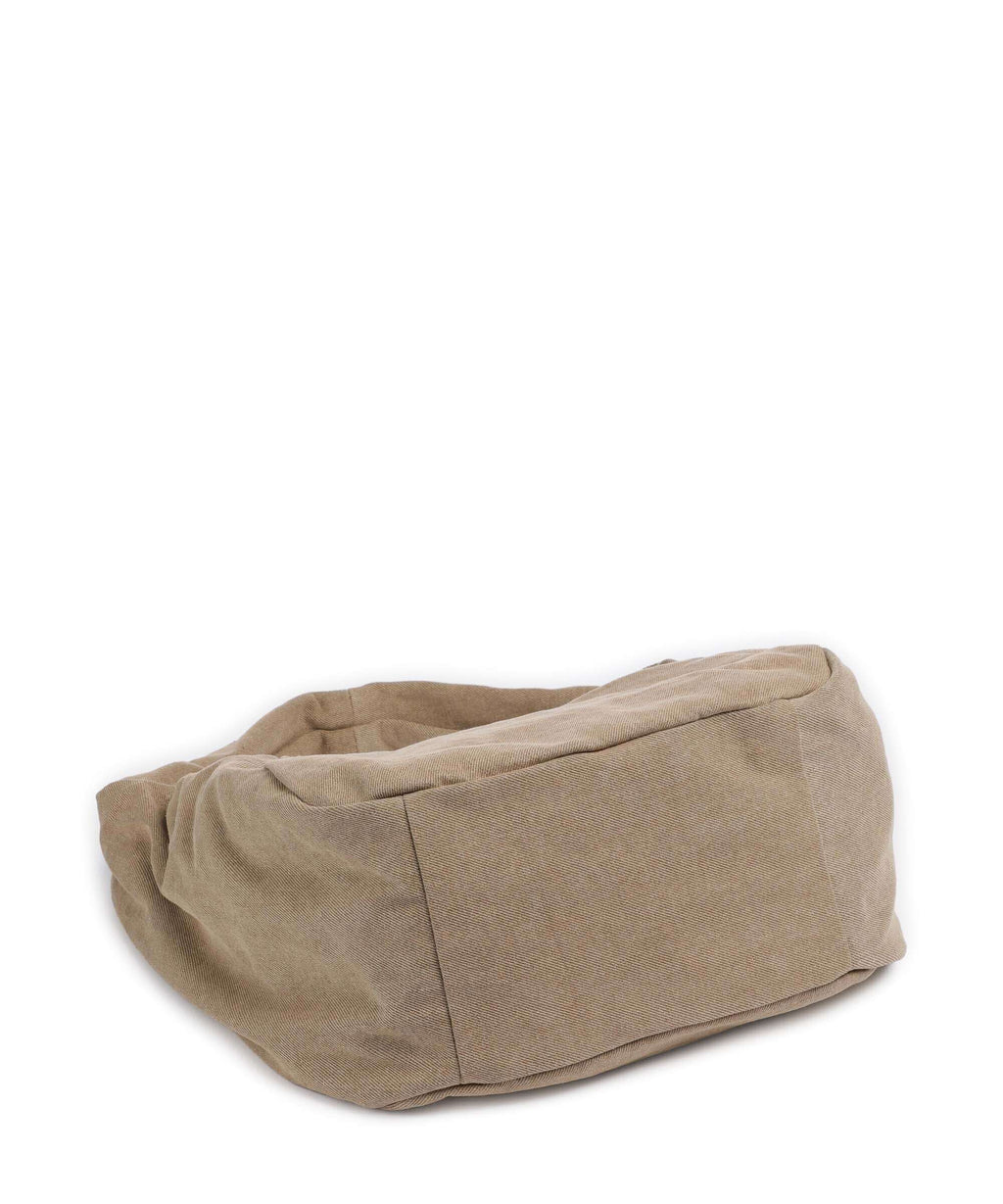Liebeskind Farrah Denim M Hobo bag beige