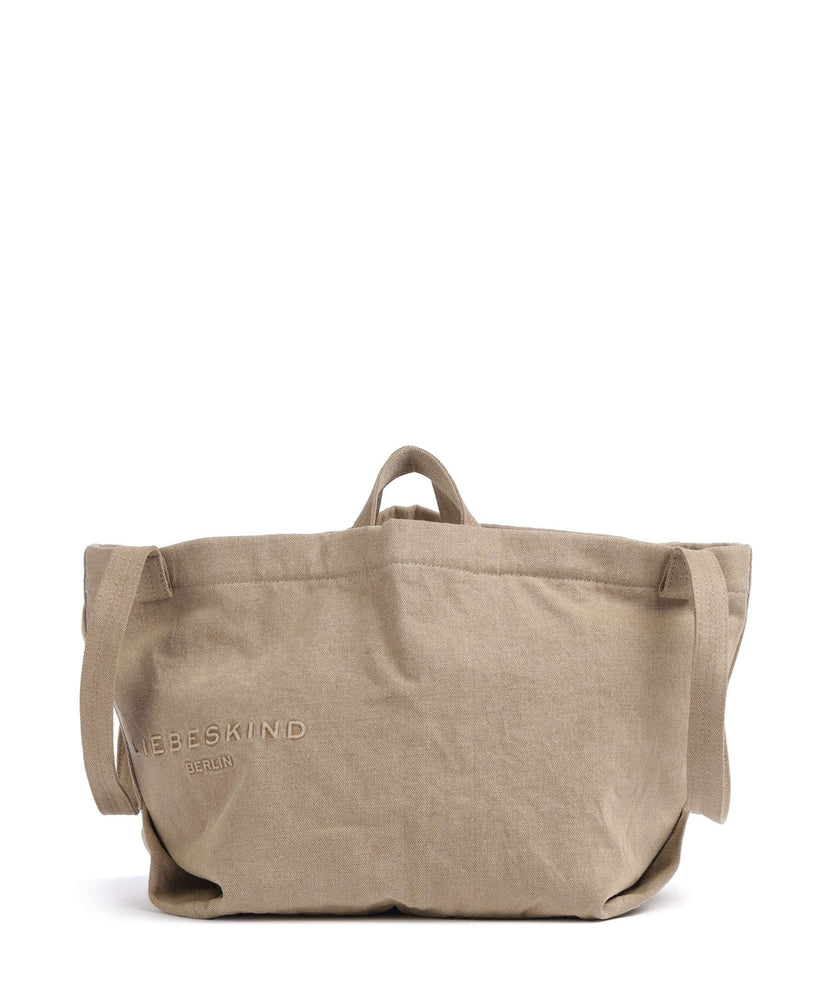 Liebeskind Elvira Denim M Tote bag beige
