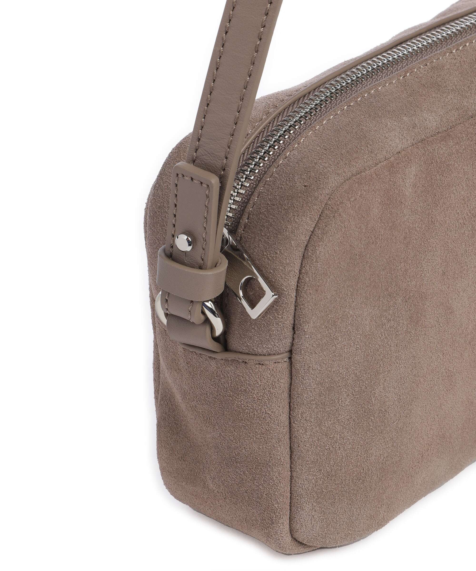 Liebeskind Farrah Suede S Crossbody bag neutral gray