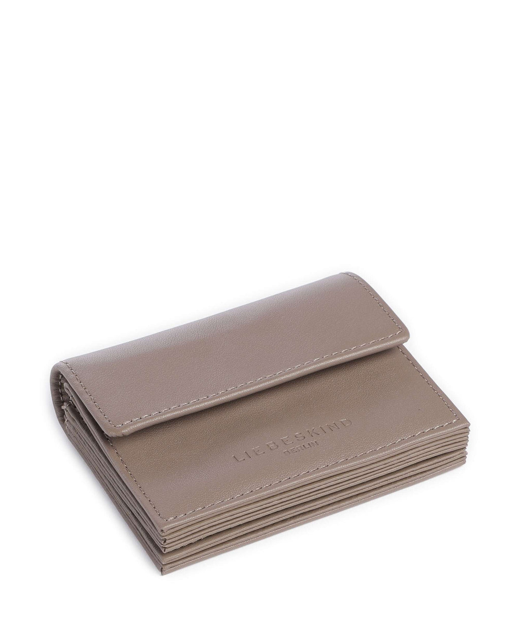 Liebeskind Akkordeon Soft Nappa S Wallet neutral gray