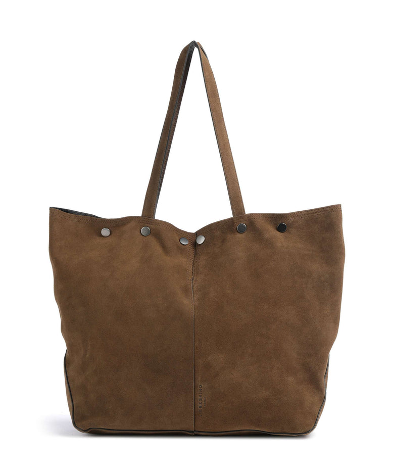 Liebeskind Rive Suede L Tote bag safari