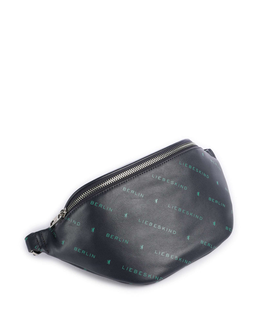 Liebeskind Monogram Soft Nappa M Fanny pack dress blues