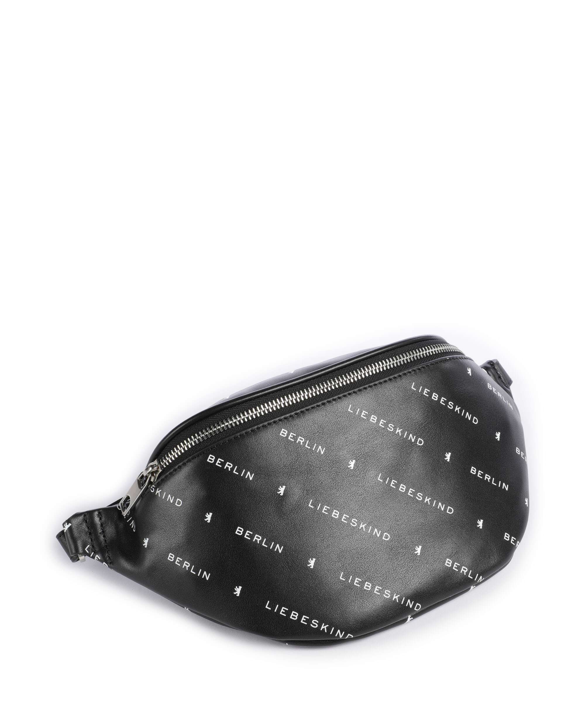 Liebeskind Monogram Soft Nappa M Belt bag black