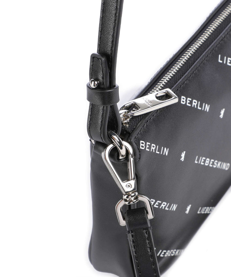 Liebeskind Monogram Soft Nappa S Shoulder bag black