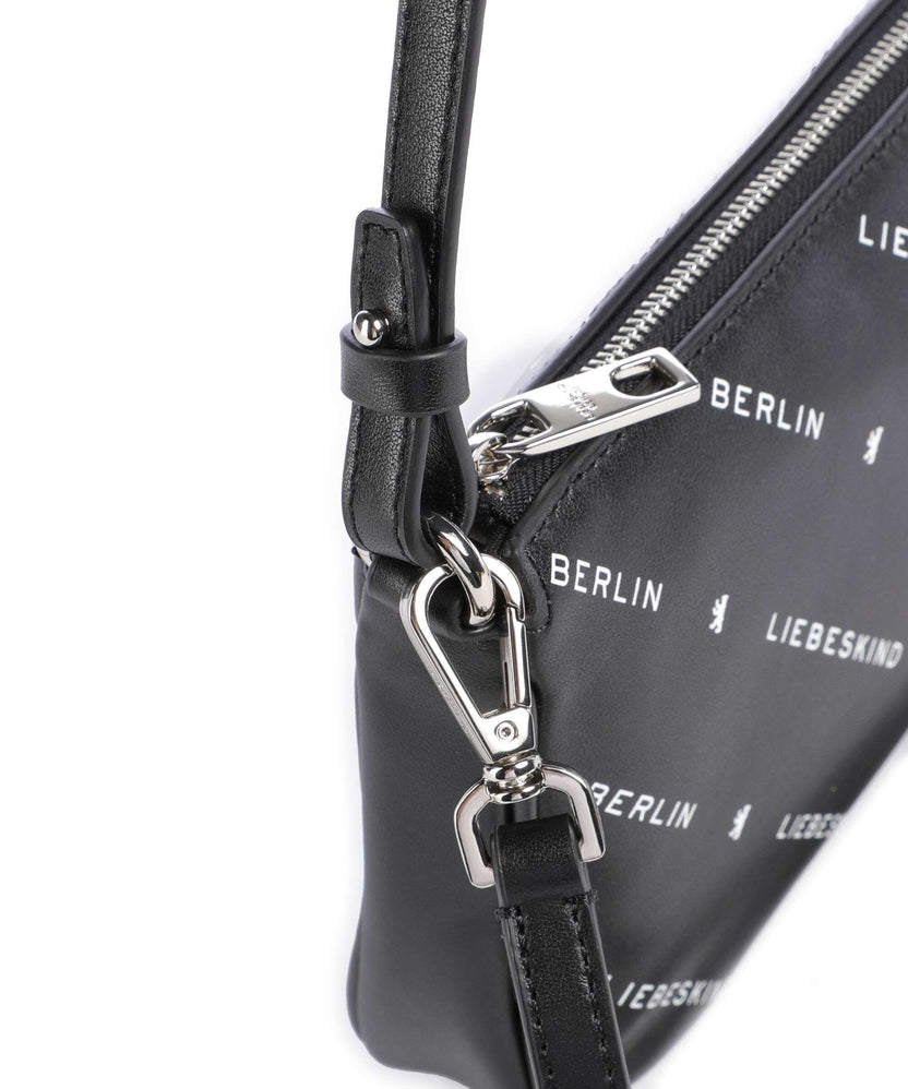Liebeskind Monogram Soft Nappa S Shoulder bag black