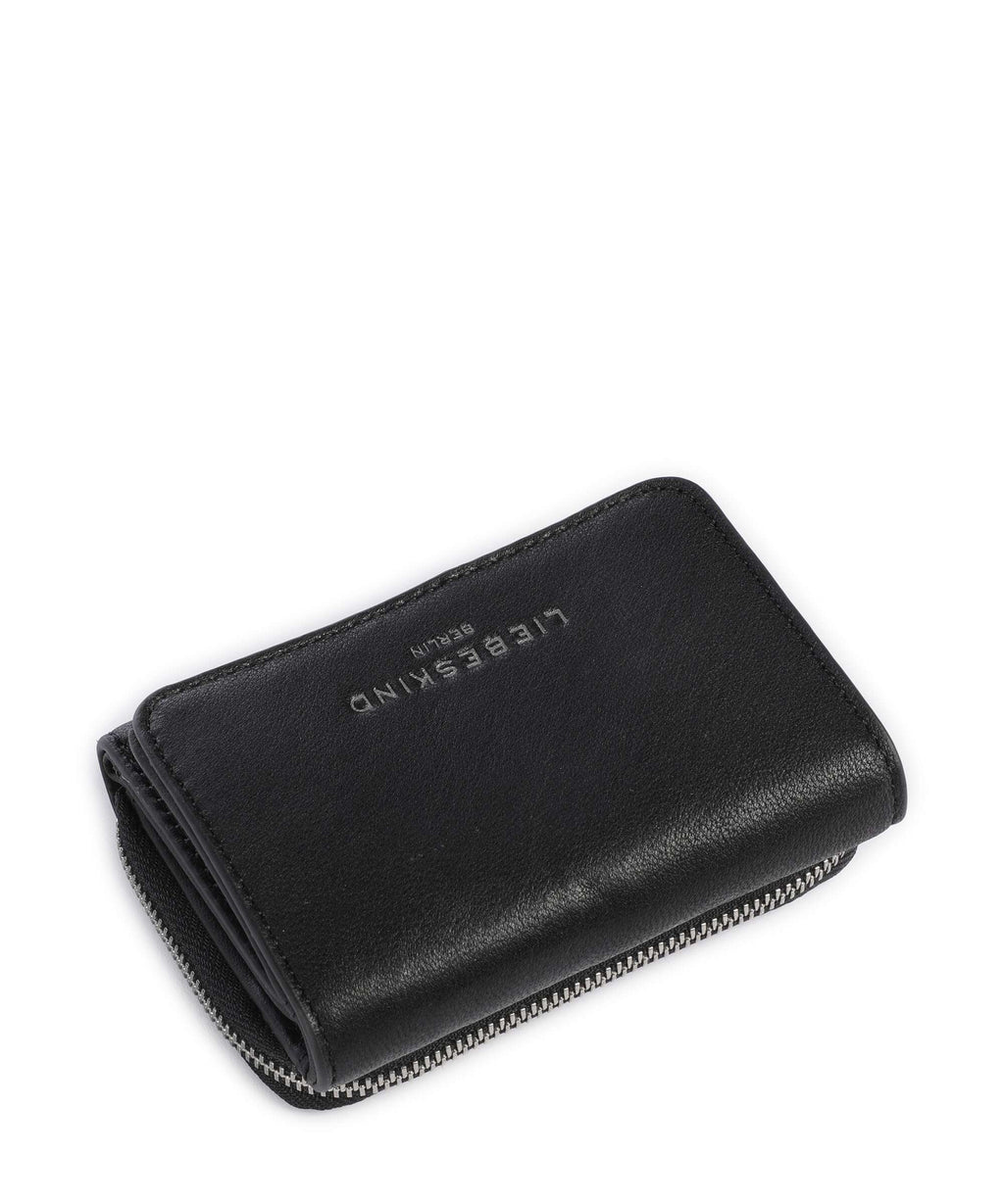 Liebeskind Pablita Natural Sheep M RFID Wallet black