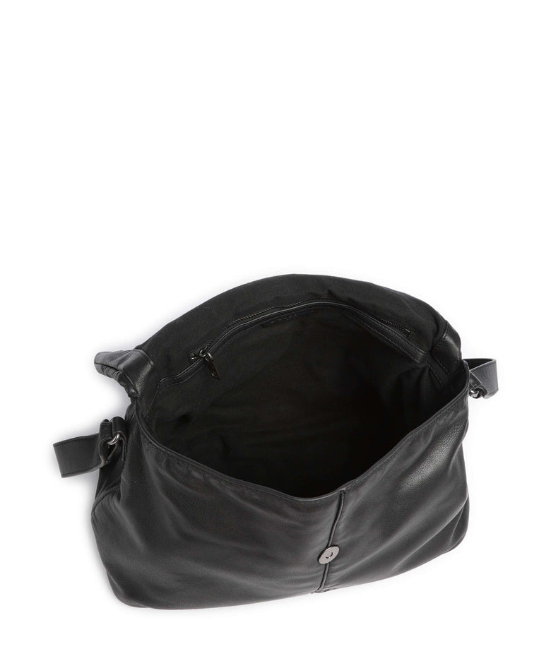 Liebeskind Fiona Sheep Natural M Hobo bag black