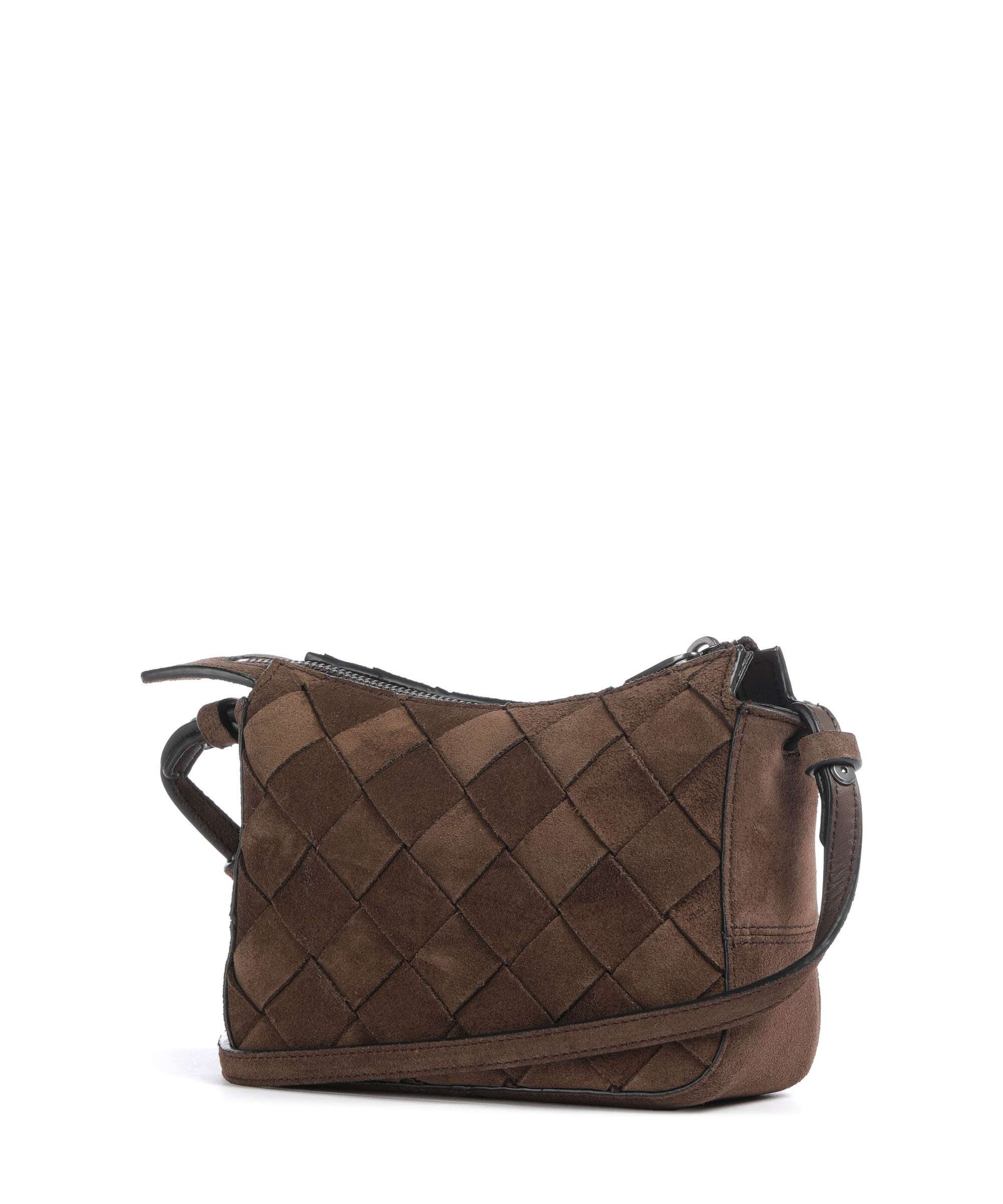 Liebeskind Sky II Promo Suede XS Crossbody bag roasted coconut