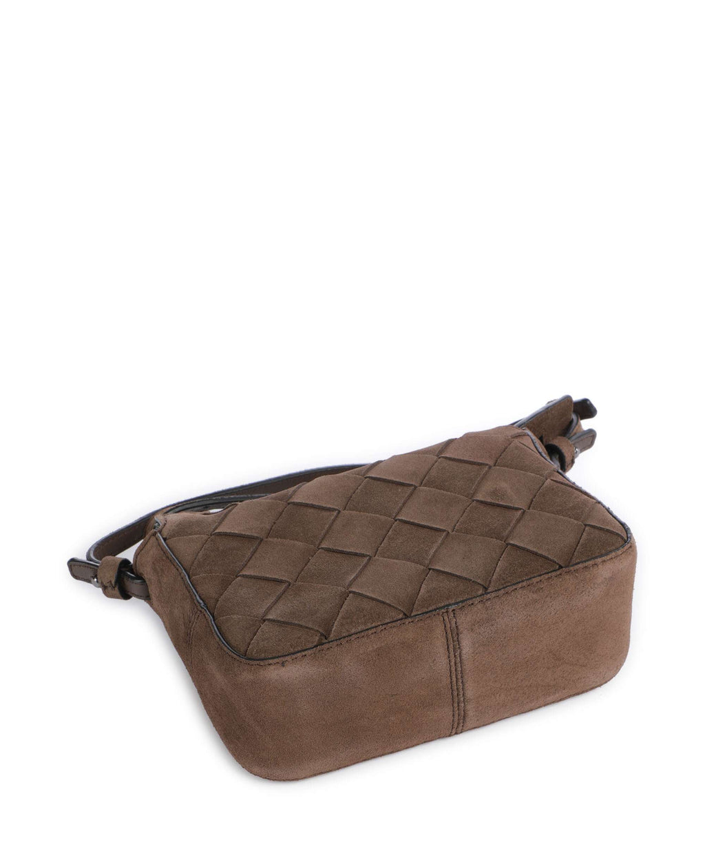 Liebeskind Sky II Promo Suede XS Crossbody bag roasted coconut