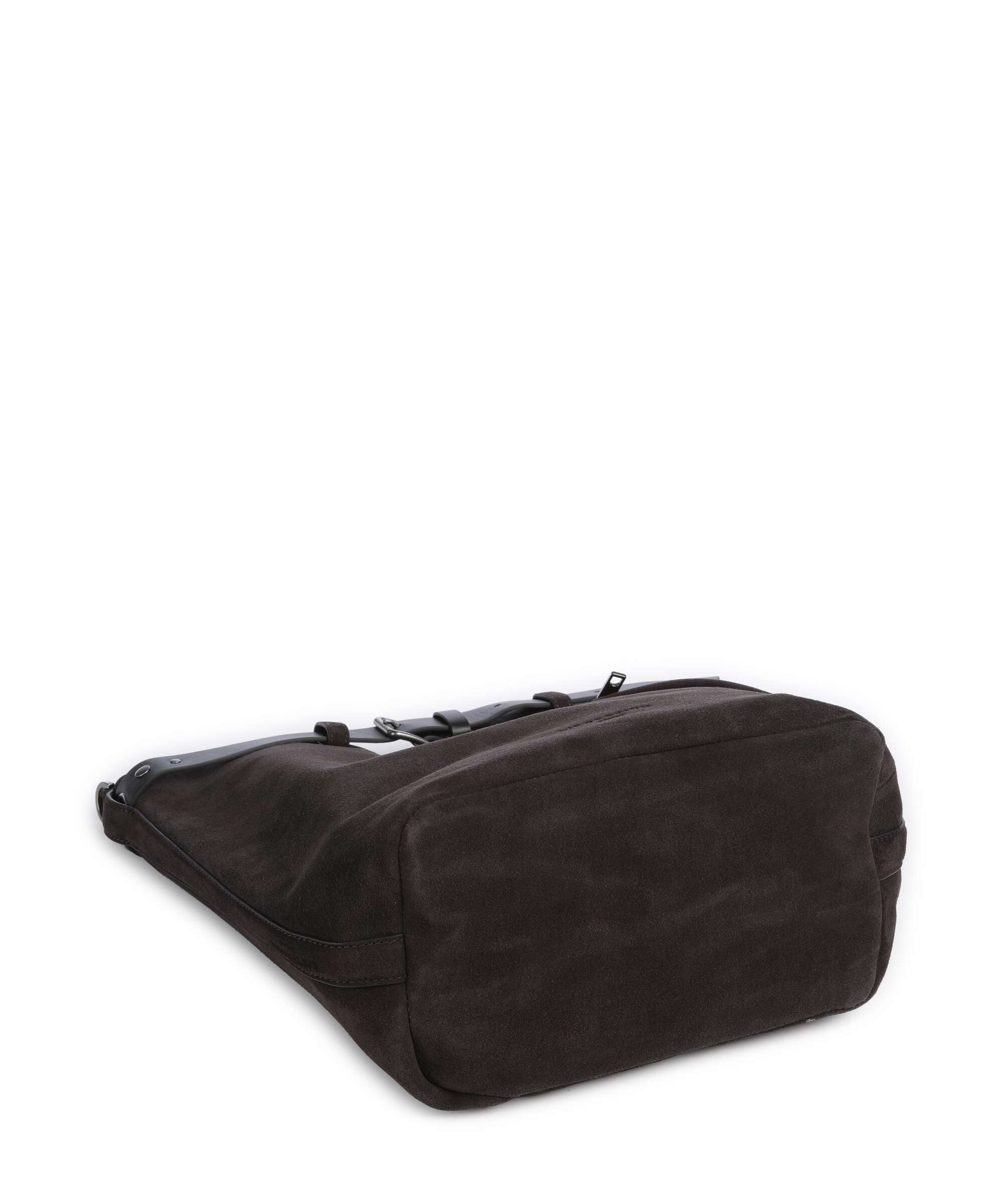 Liebeskind Zita Hydro Suede L Bucket bag deep soil