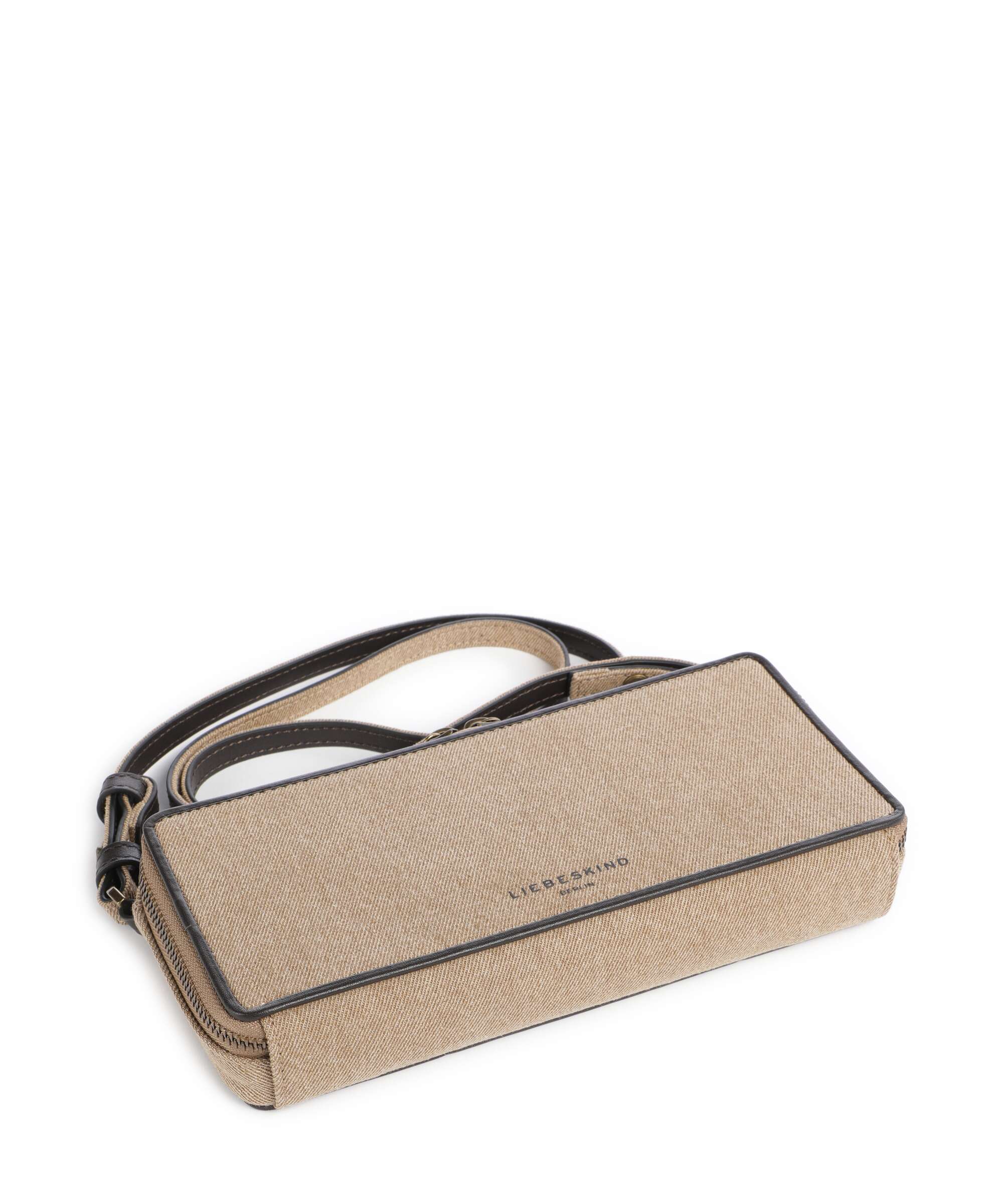 Liebeskind Juno Denim XS Crossbody bag beige