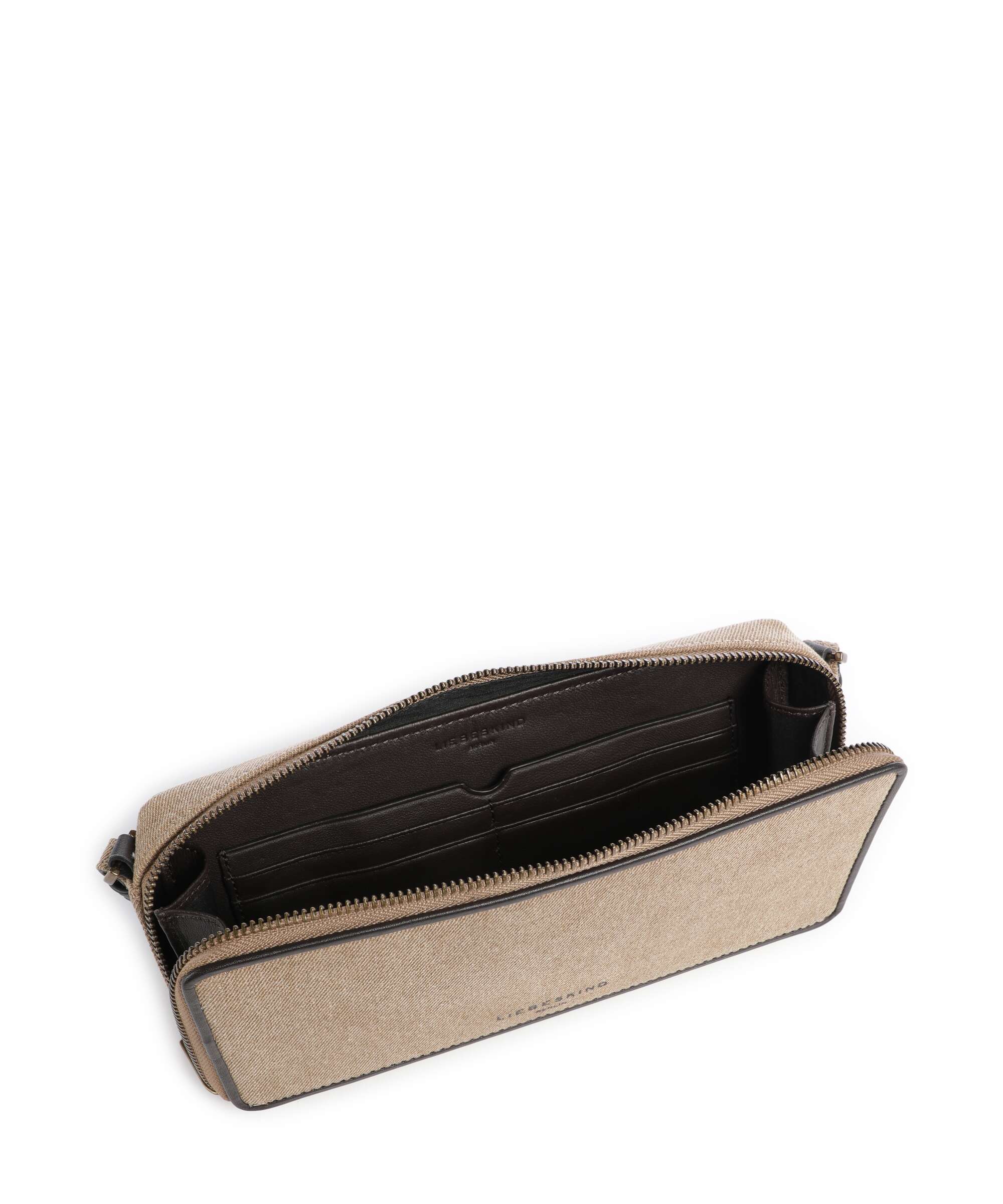 Liebeskind Juno Denim XS Crossbody bag beige