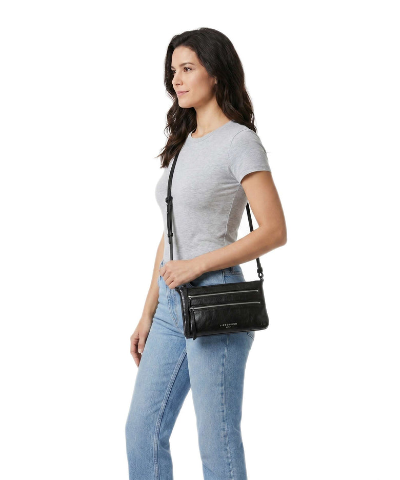 Liebeskind Zena Lamb Crunch S Crossbody bag black