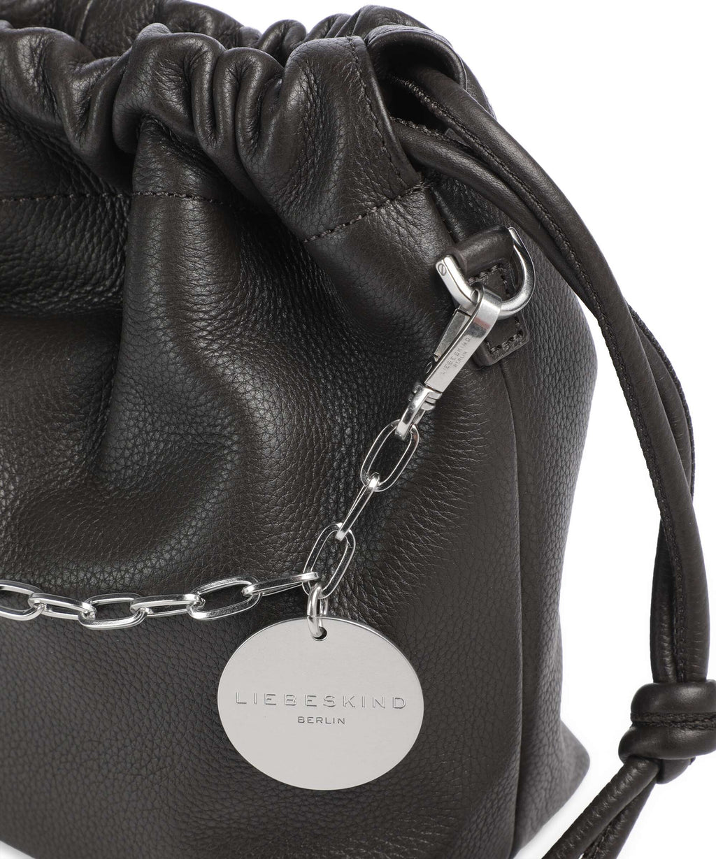 Liebeskind Lya II Small Pebble S Bucket bag deep soil