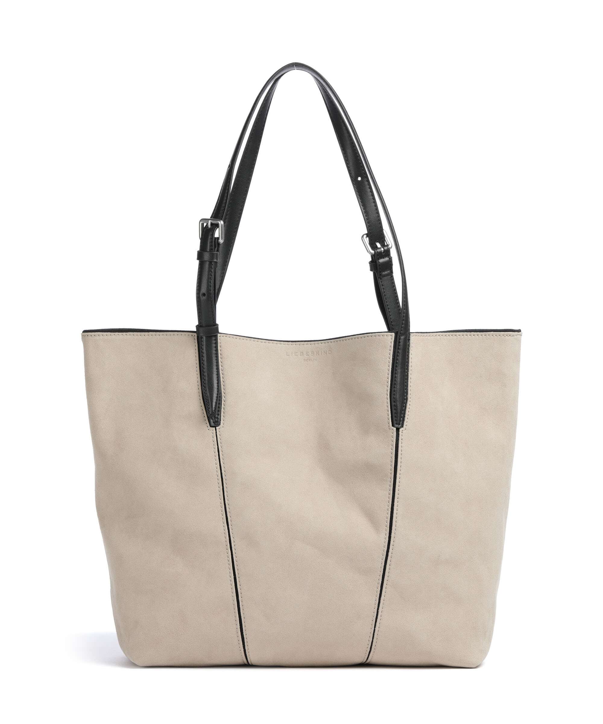 Liebeskind Una Recycled Suede M Tote bag beige