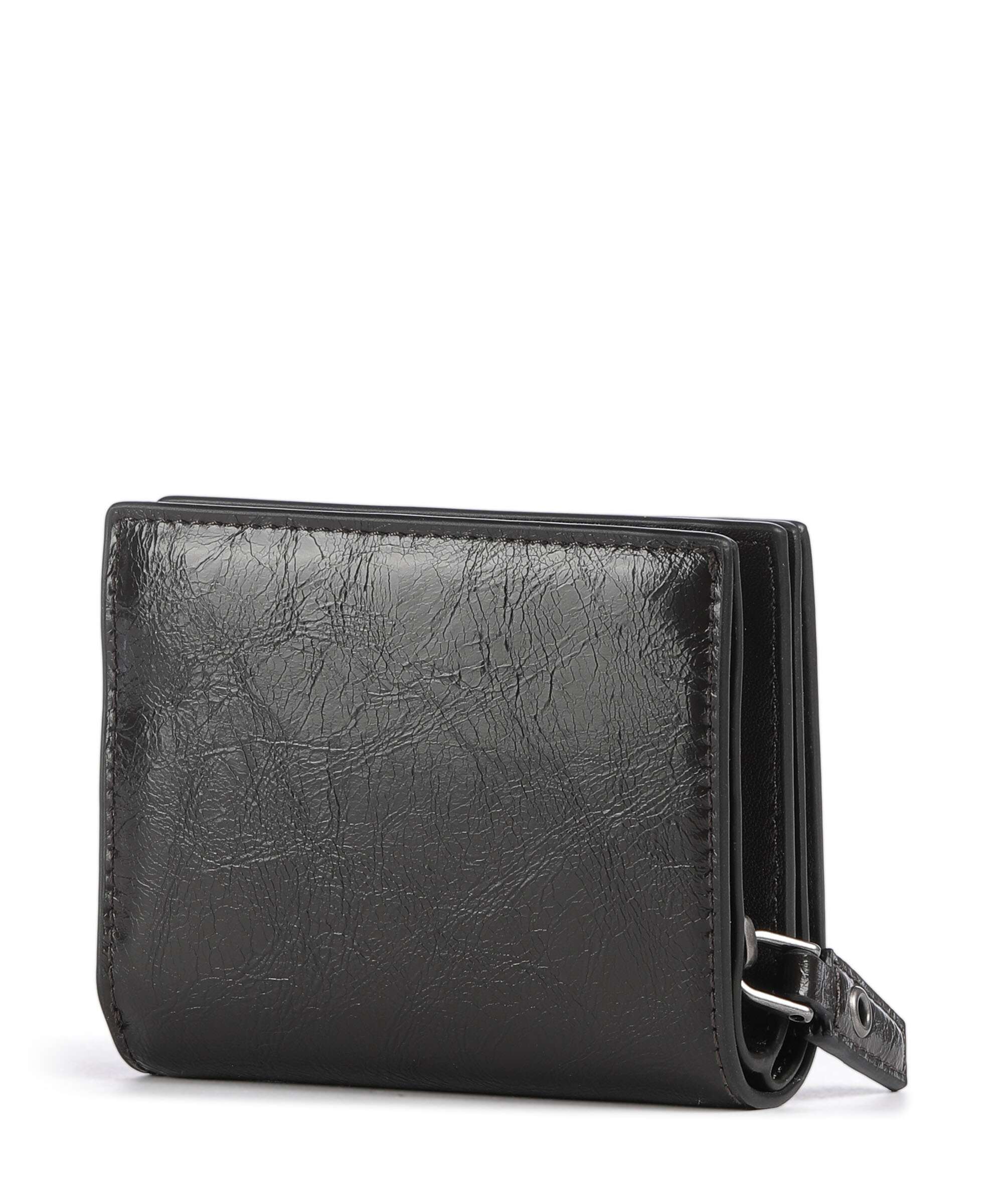 Liebeskind Thea Audrey Recycled Lack Distressed M Wallet deep soil