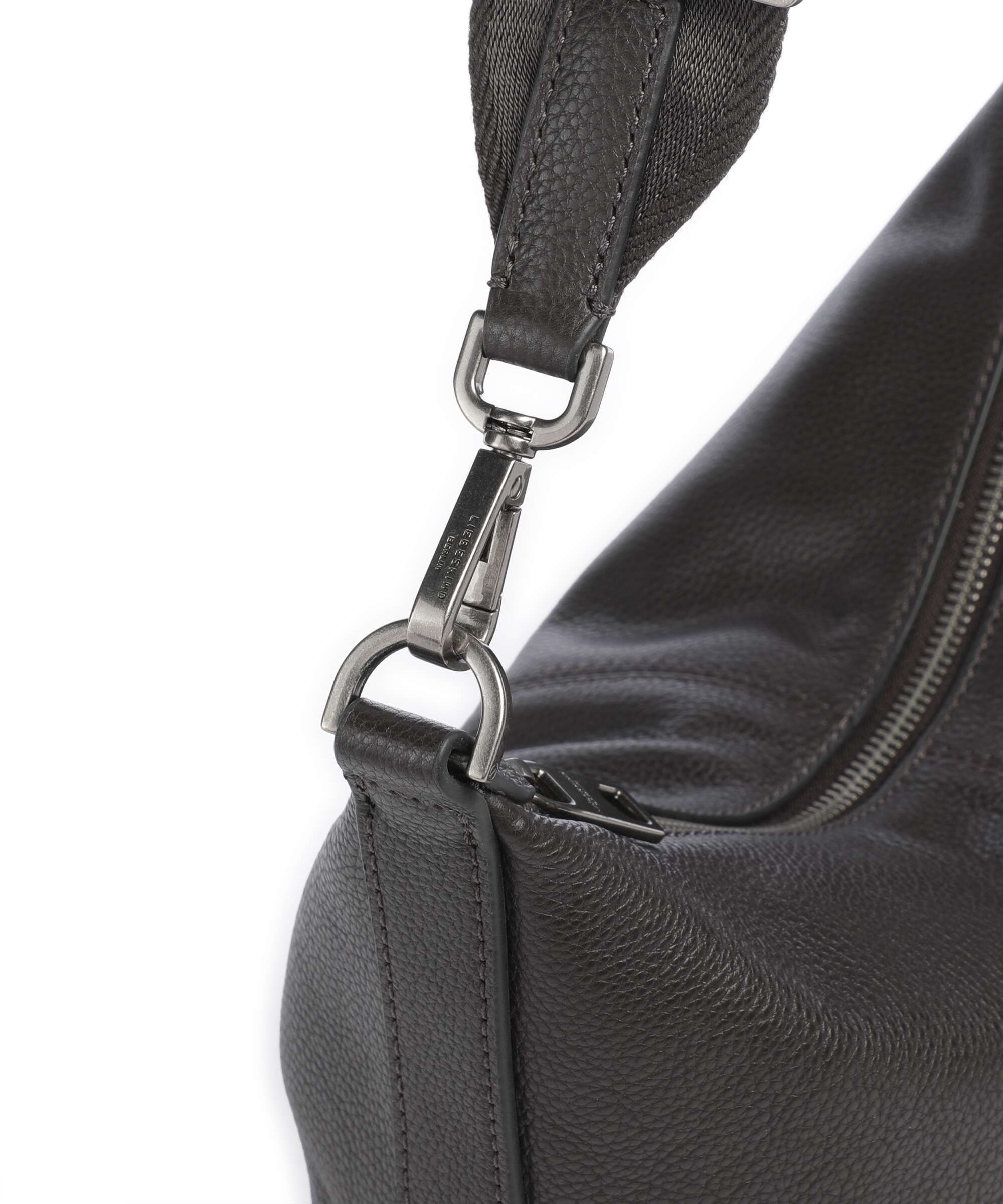 Liebeskind Paris Small Pebble S Hobo bag deep soil