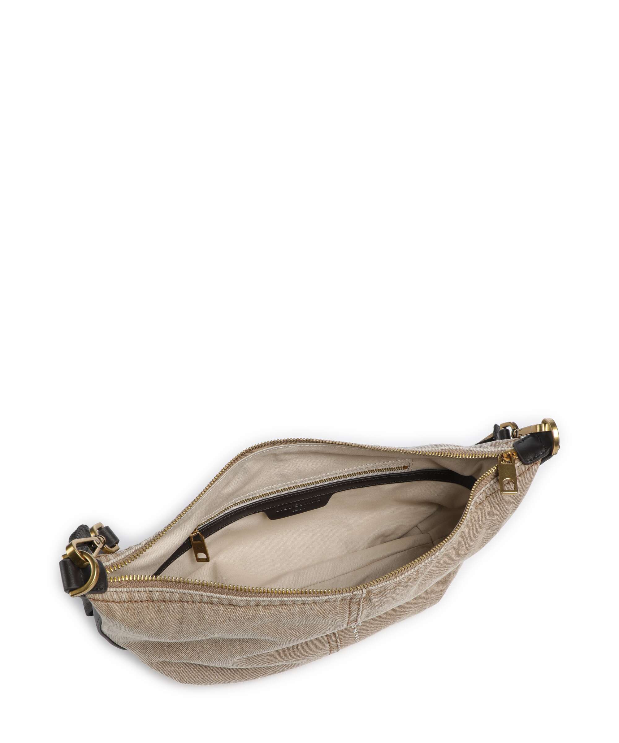 Liebeskind Paris Denim S Hobo bag beige
