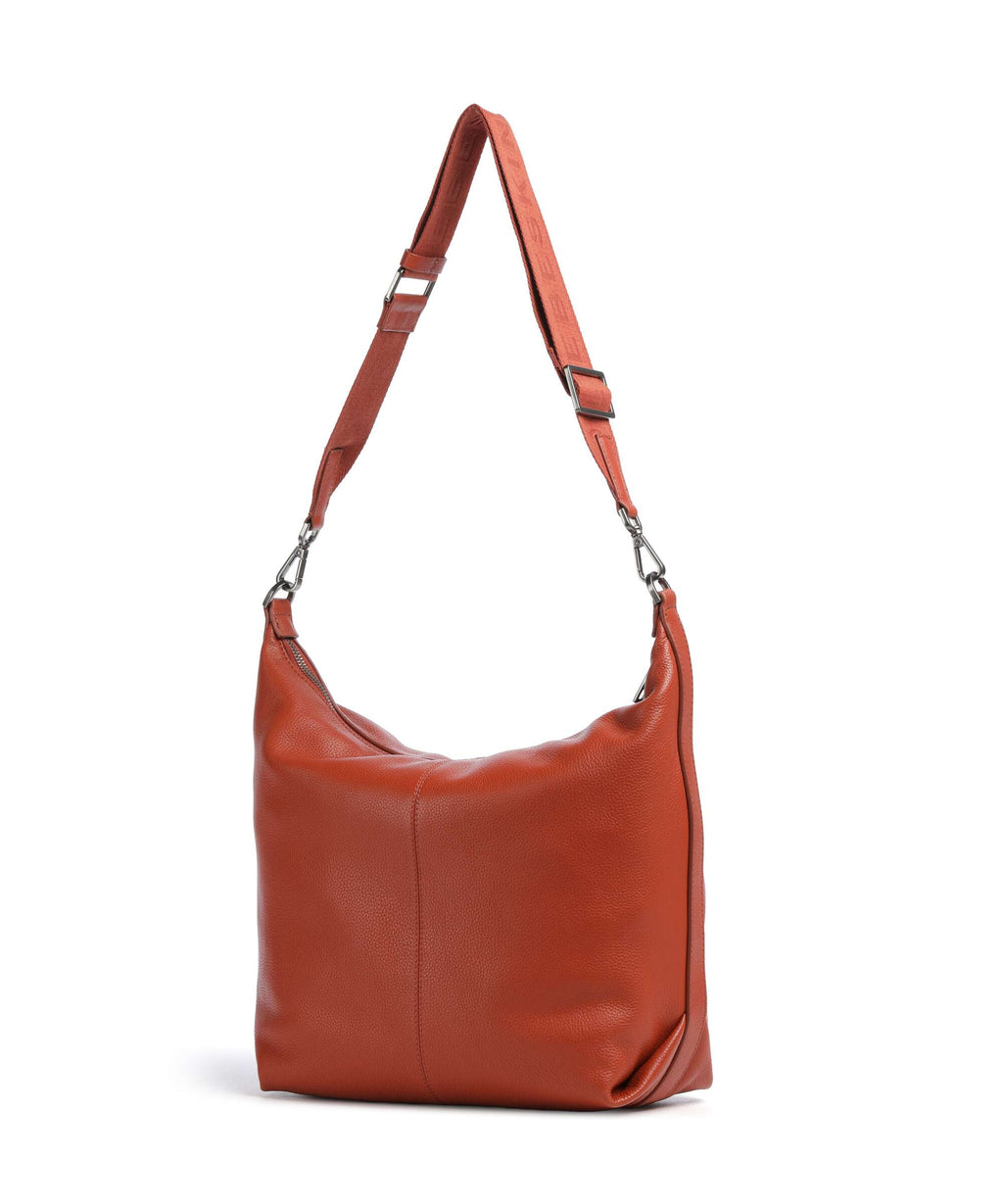 Liebeskind Paris Small Pebble M Hobo bag red rock