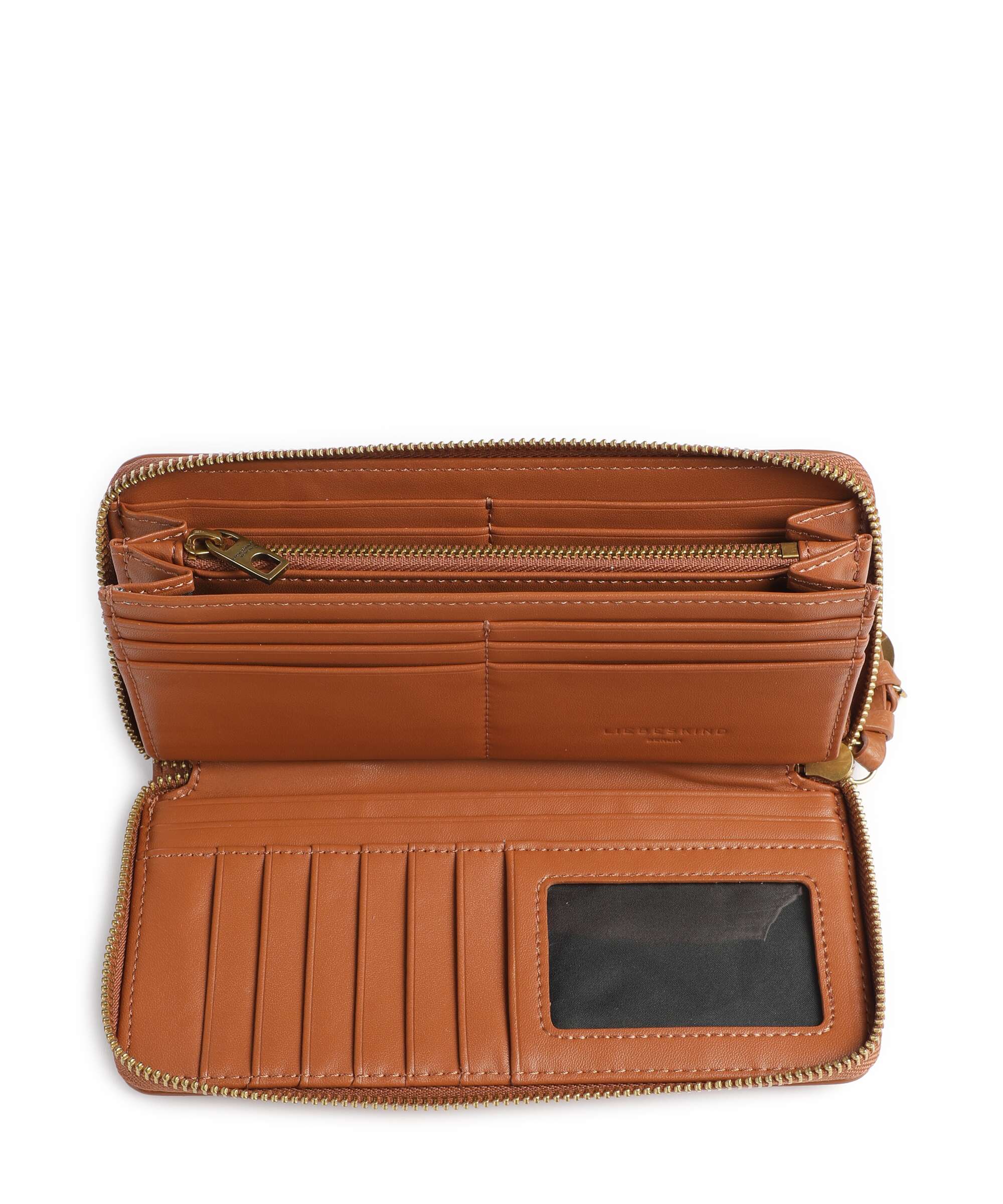 Liebeskind Gigi Capri Cow Naturale L Wallet cognac