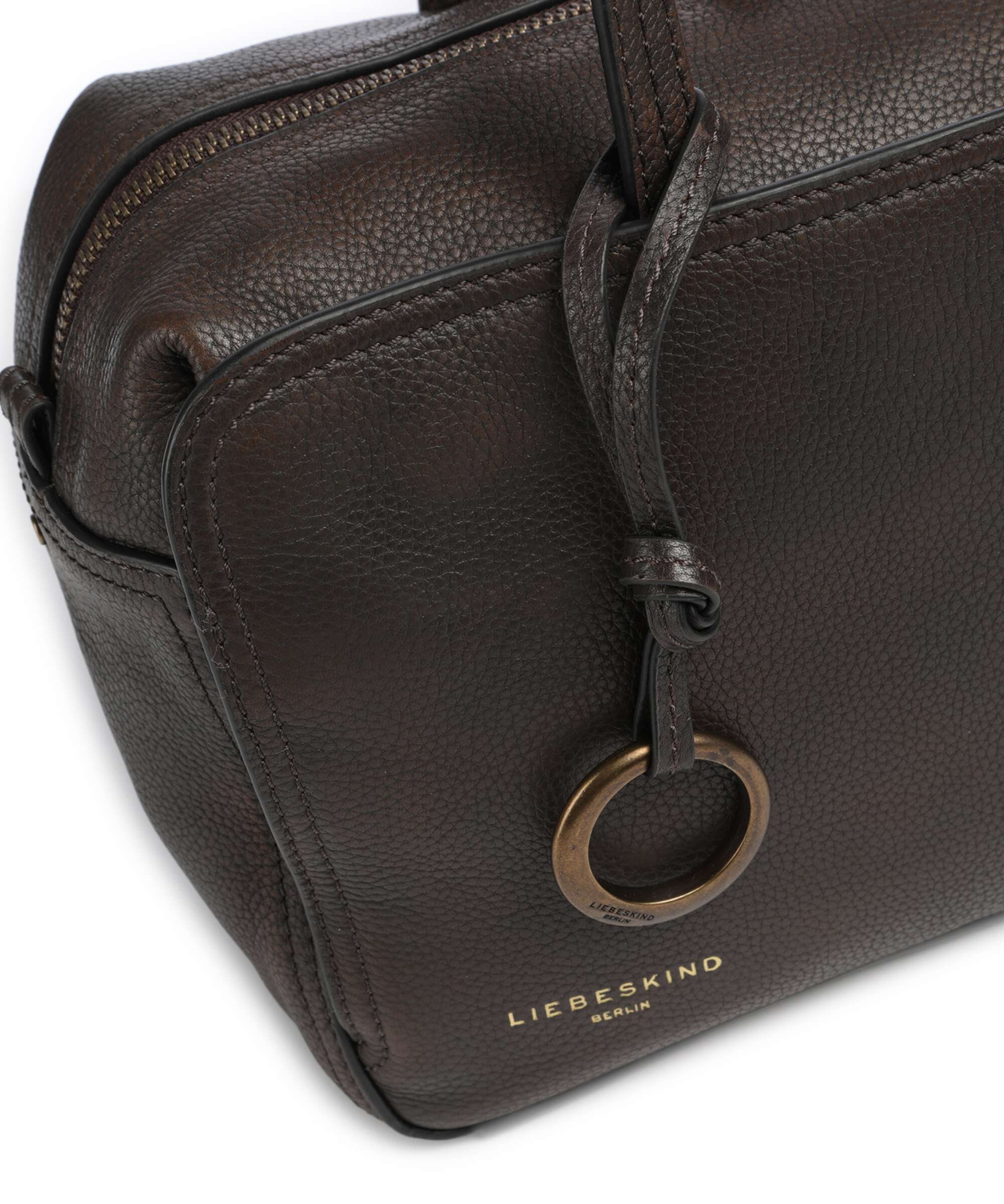 Liebeskind Clarice II Vintage Pebble M Shoulder bag deep soil