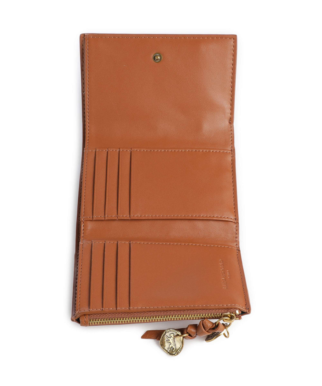 Liebeskind Linn Capri Cow Naturale M Wallet cognac