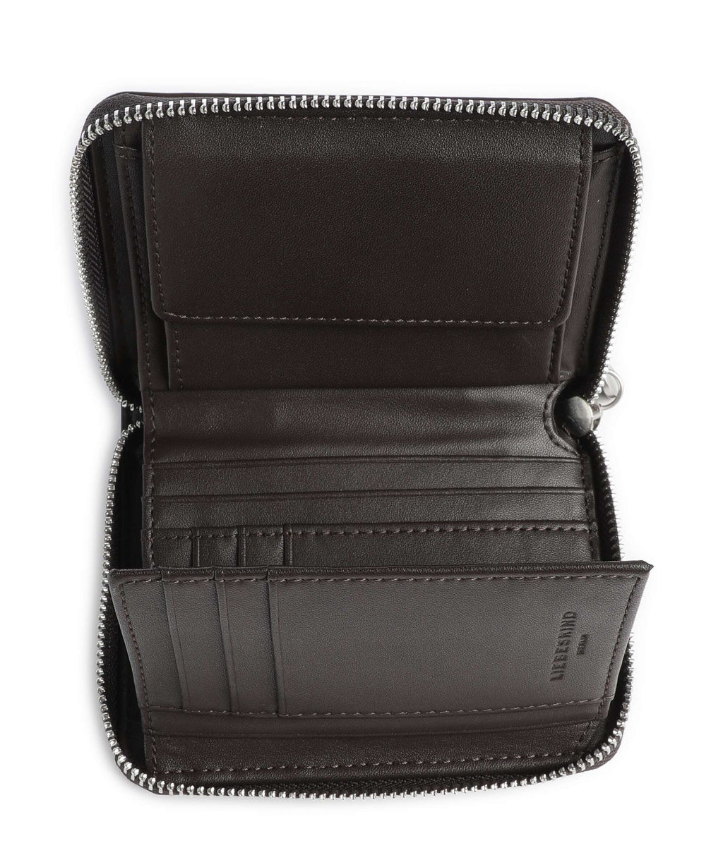 Liebeskind Conny Capri Cow Naturale M Wallet deep soil