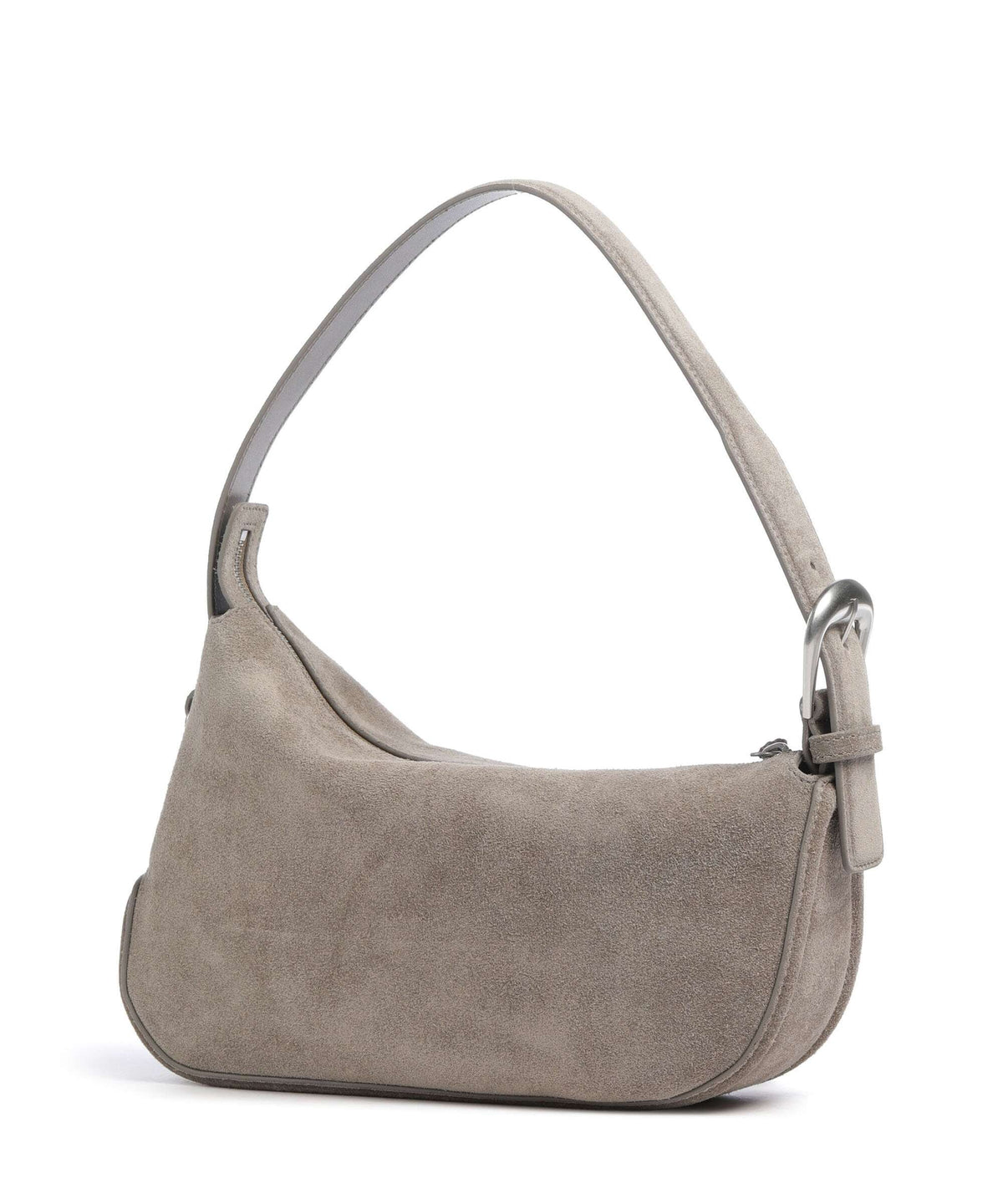 Liebeskind Ines Suede M Shoulder bag neutral grey